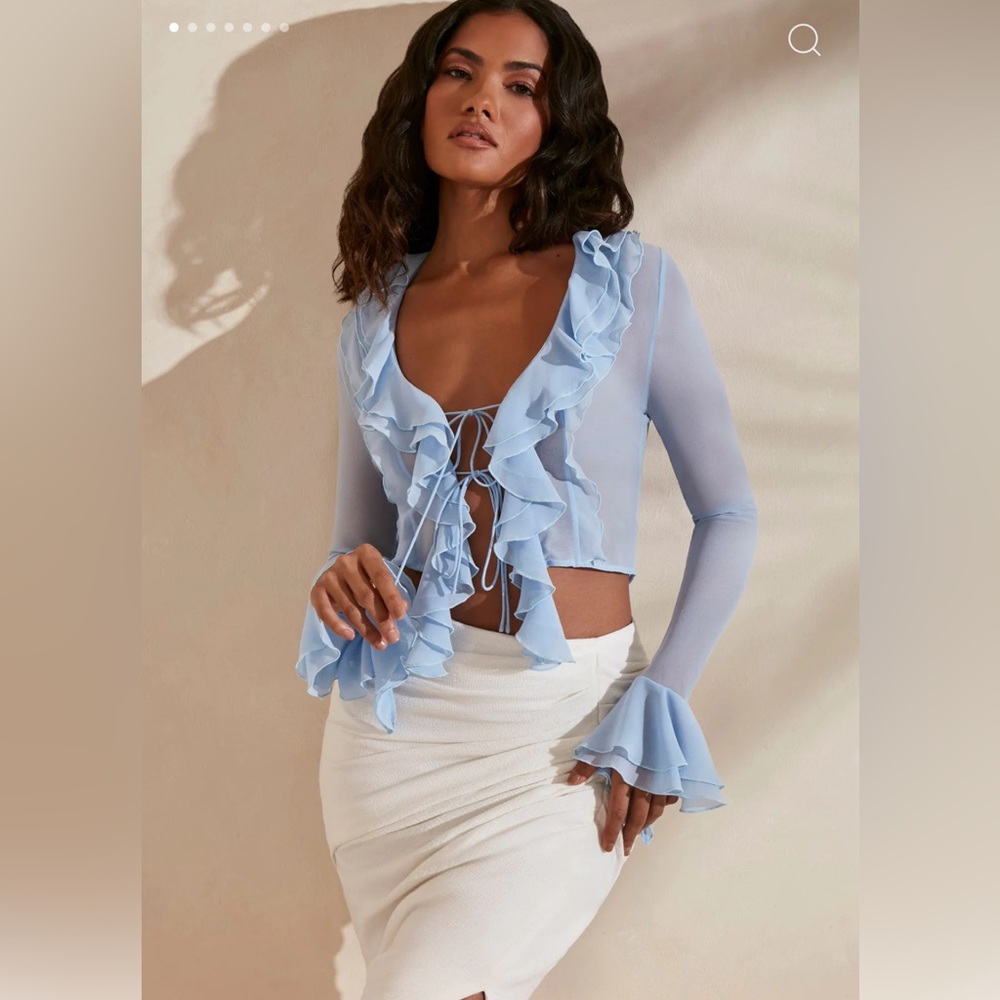 Oh Polly ruffled blouse